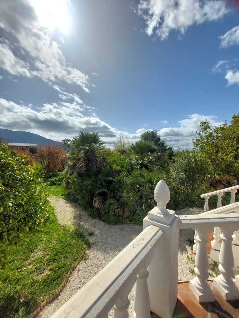 Uitzicht bij zwembad